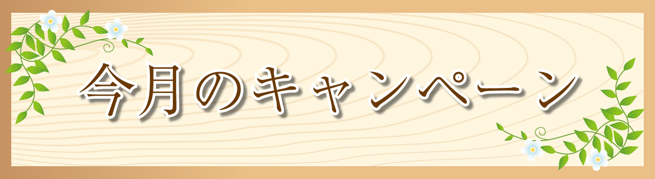 9月キャンペーン